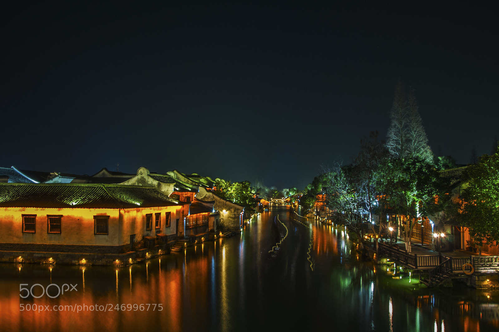 Nikon D90 sample photo. The night scene in photography