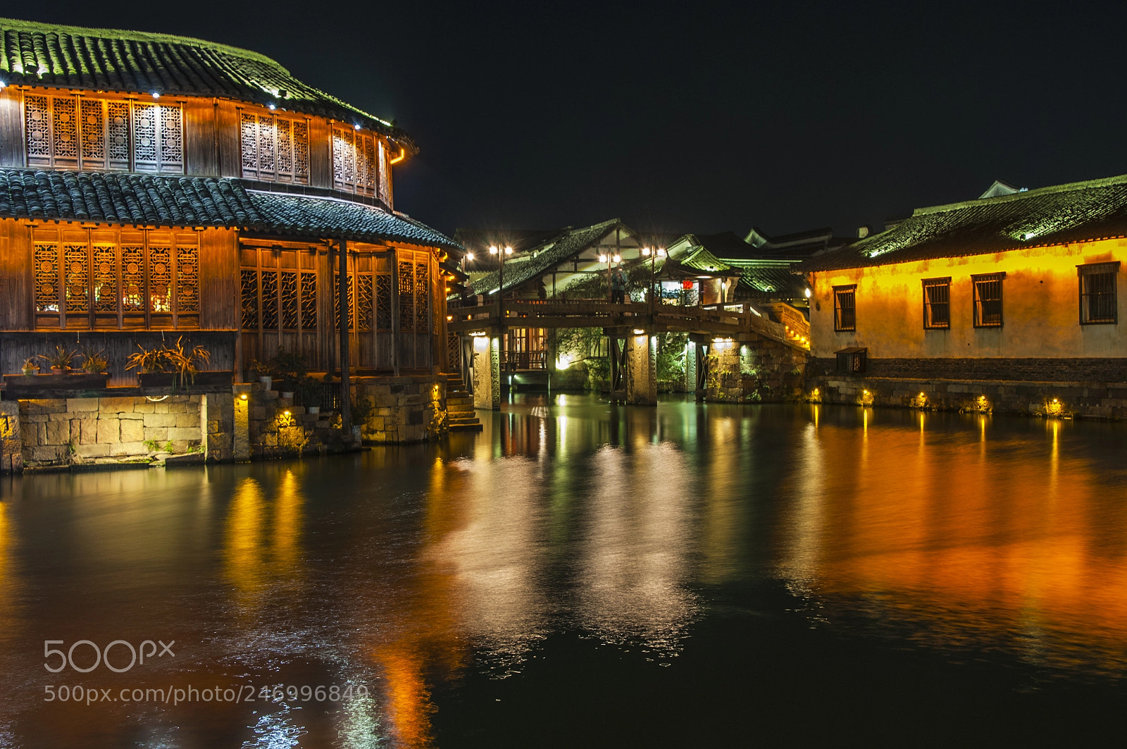 Nikon D90 sample photo. The night scene in photography