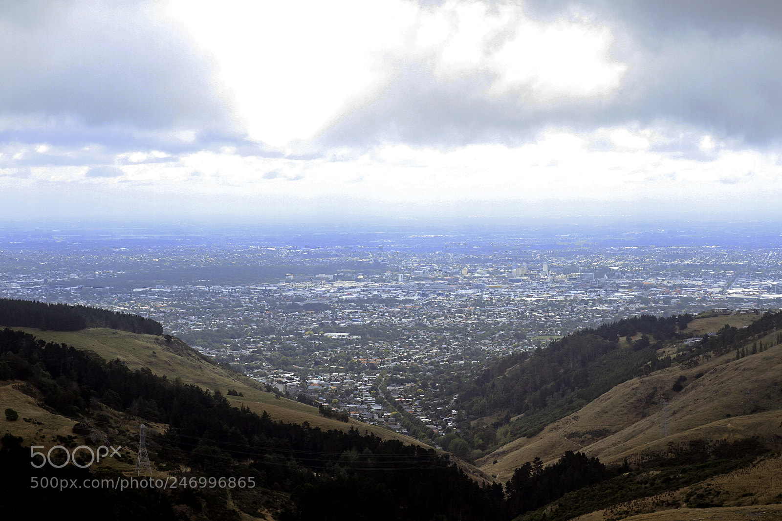 Canon EOS 7D sample photo. Christchurch city full view photography