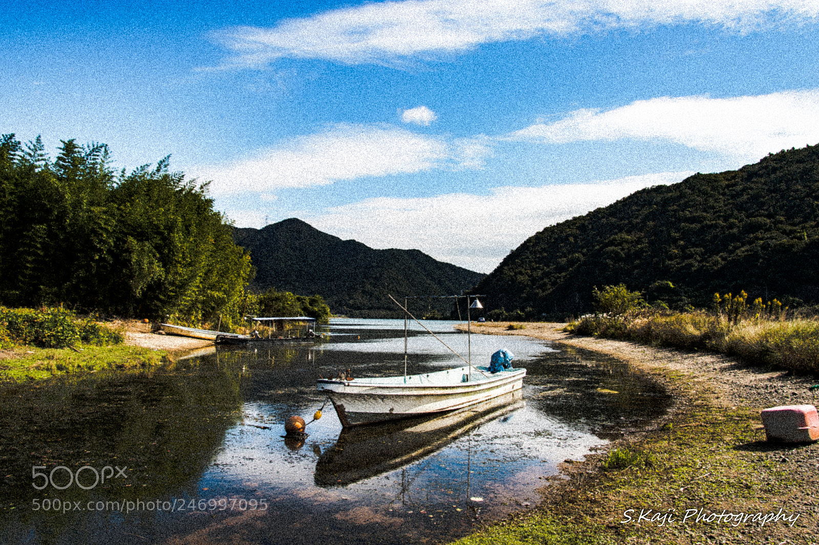 Nikon Df sample photo. Boat ~painterly~ photography