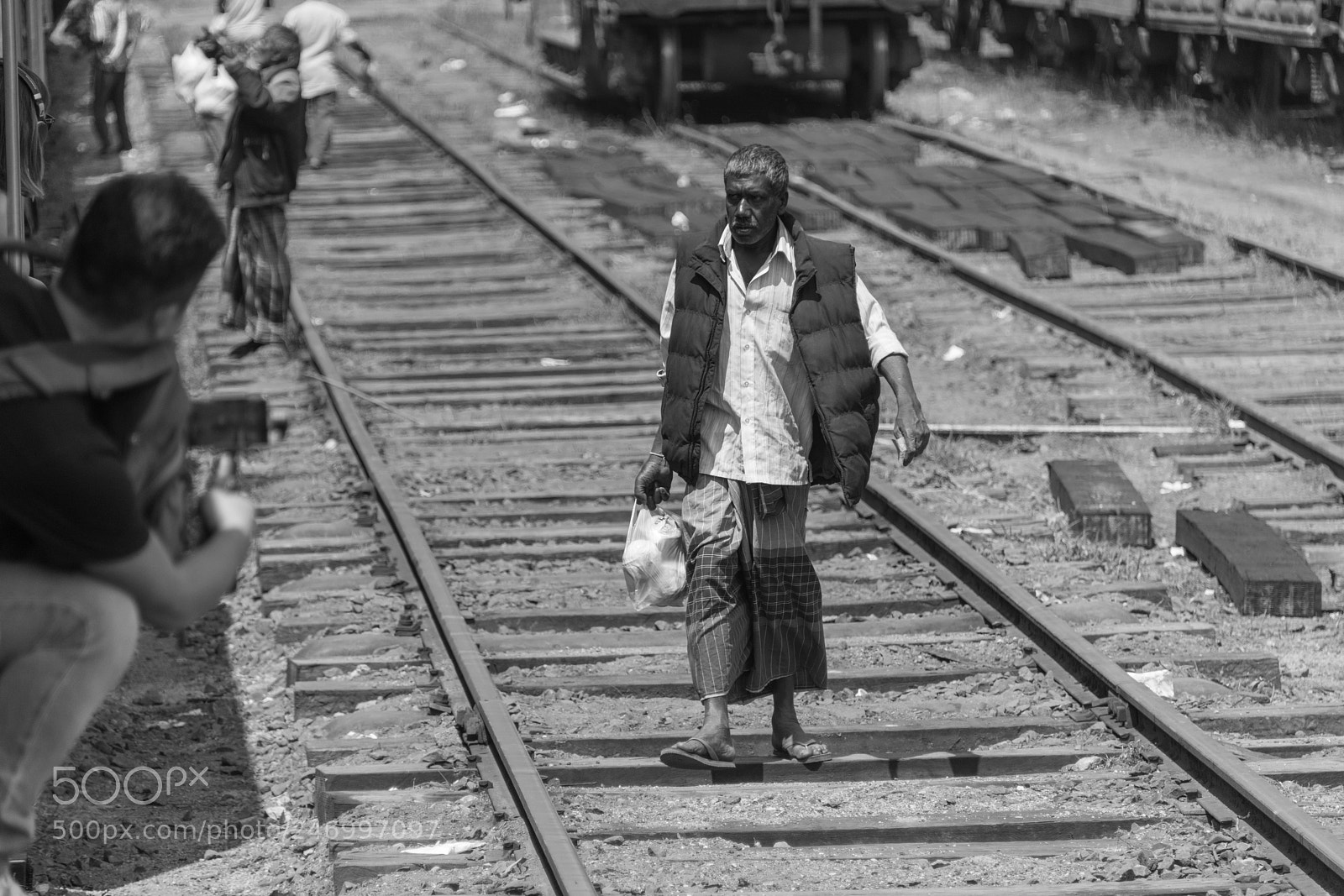 Nikon D850 sample photo. Rail scenes photography