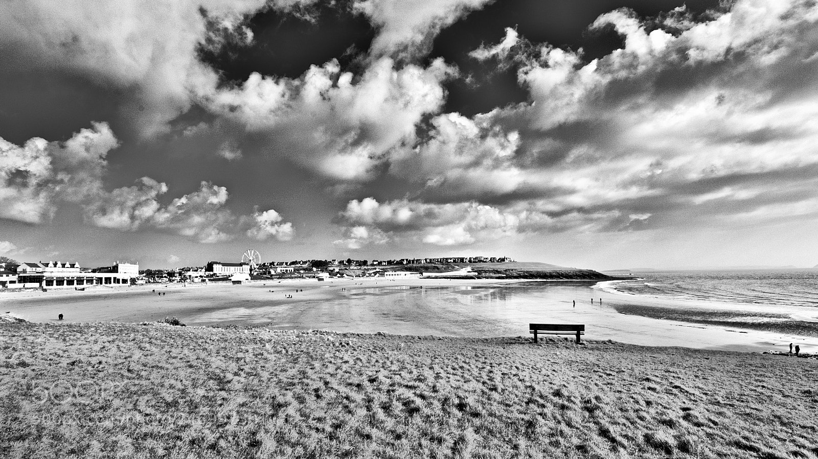 Nikon D2X sample photo. Bench with a view photography