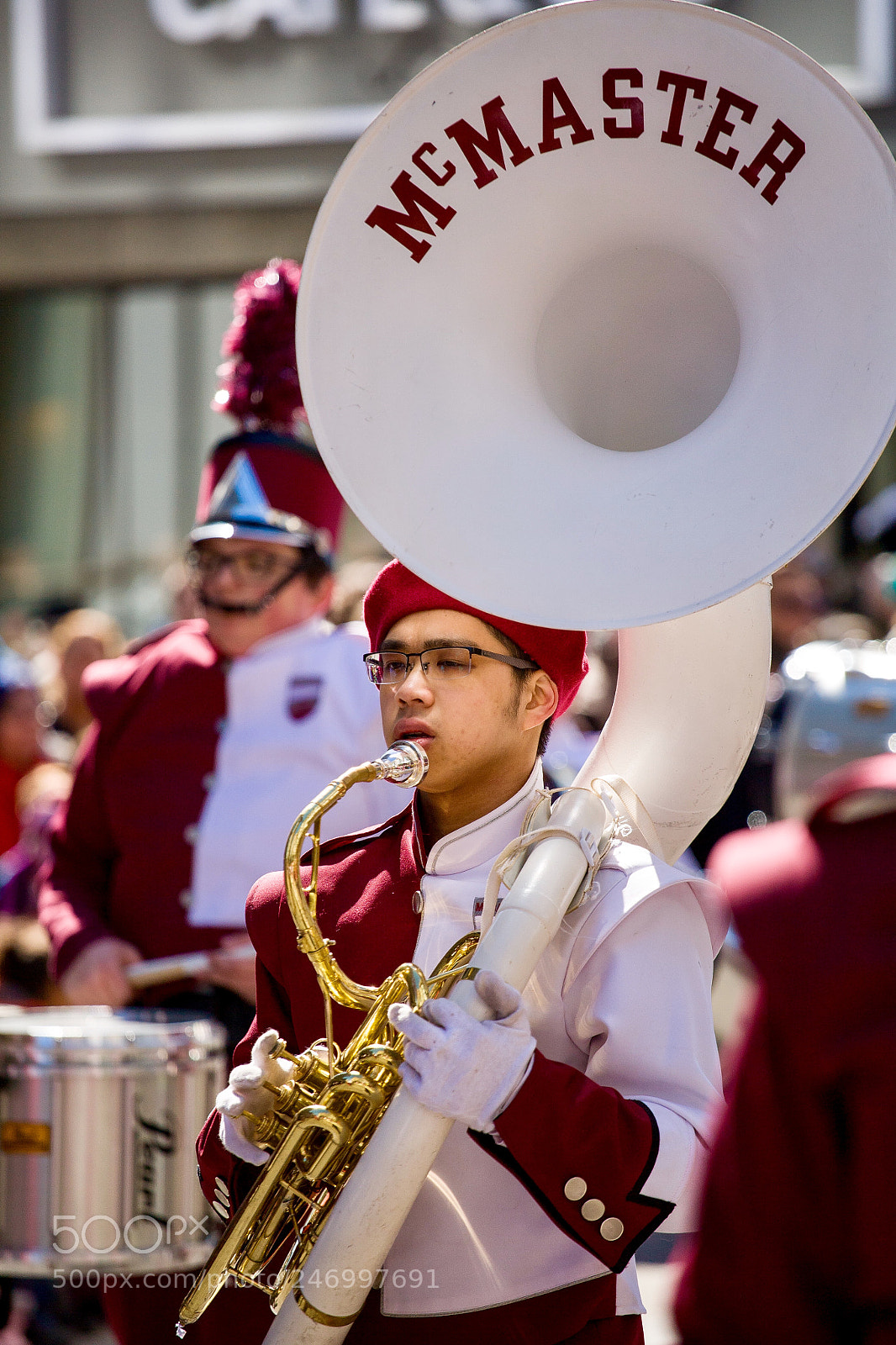 Canon EOS 5D sample photo. St.patricks day parade photography