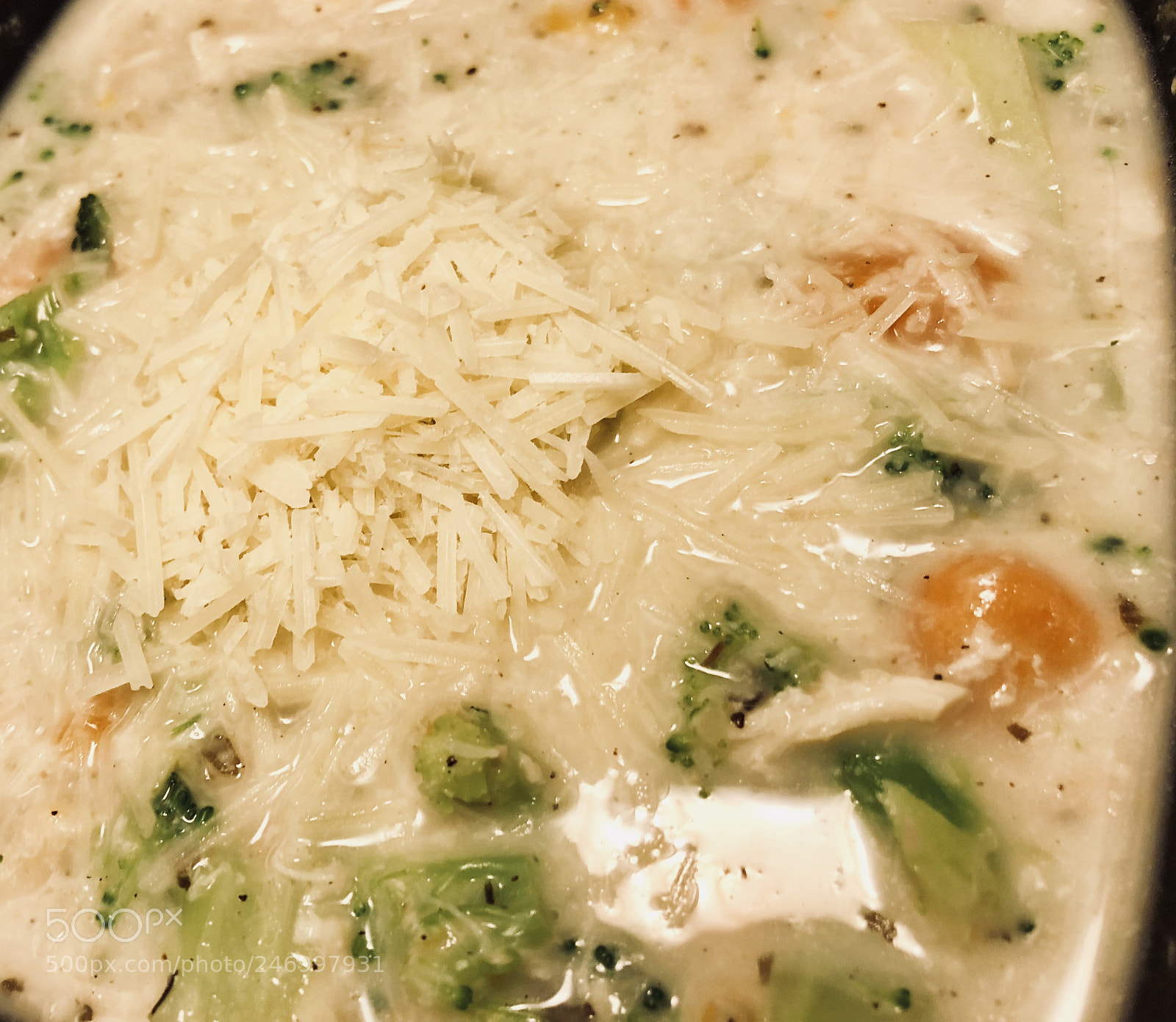 Apple iPhone X sample photo. Yummy soup photography