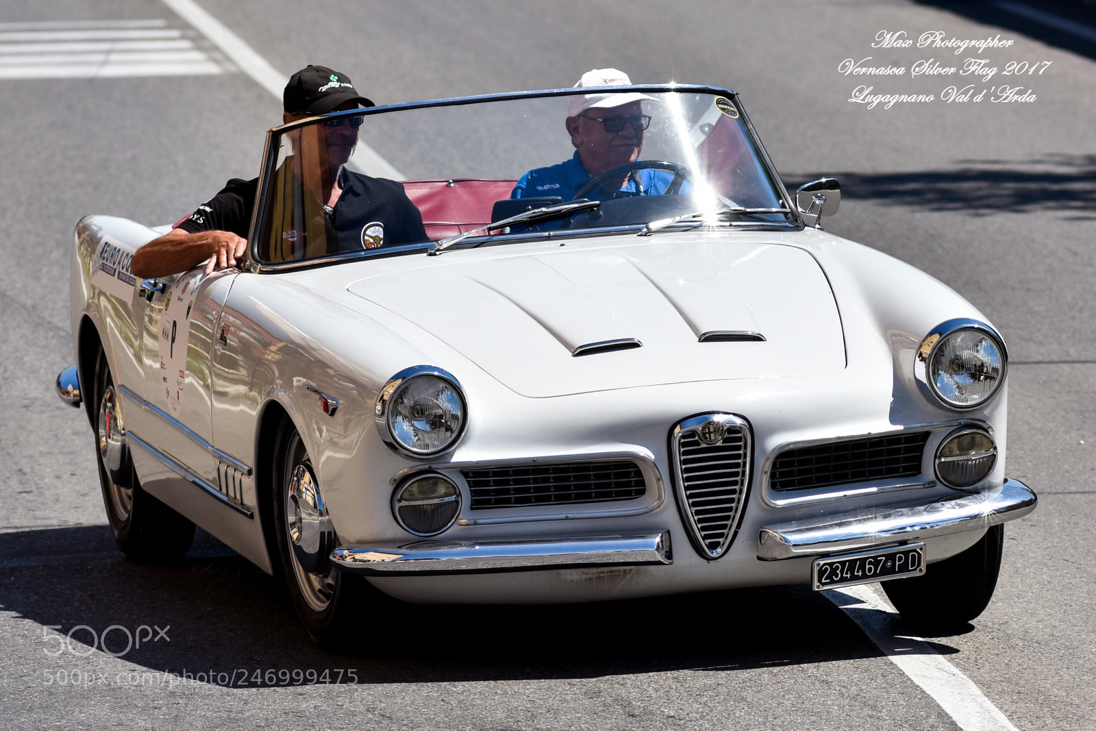 Nikon D810 sample photo. Alfa romeo 2000 touring 1963 photography