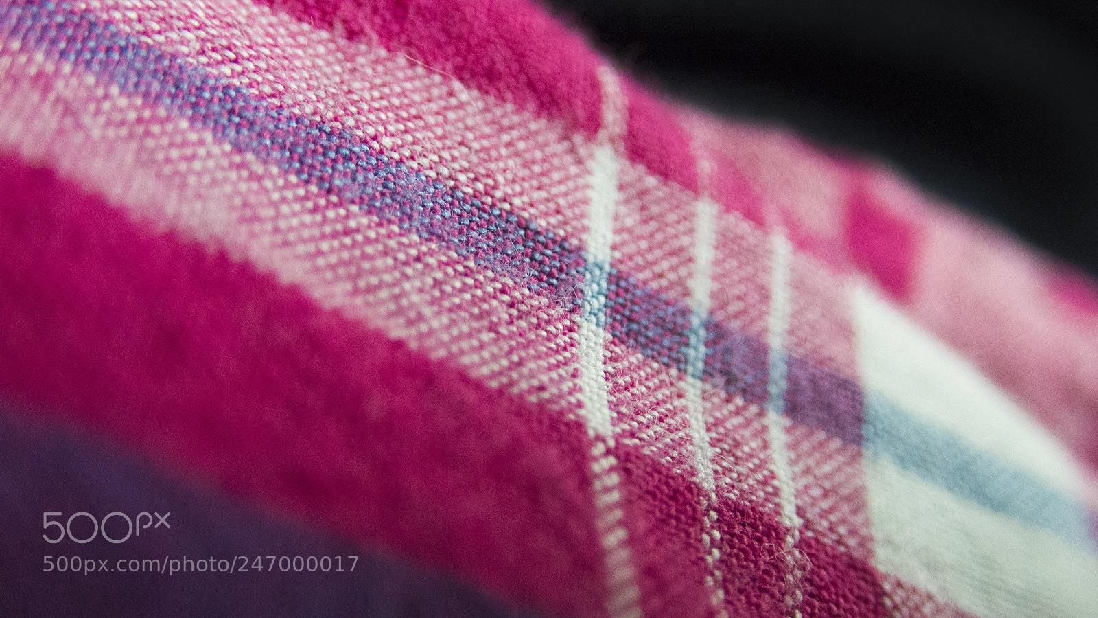 Olympus TG-5 sample photo. Pink plaid photography