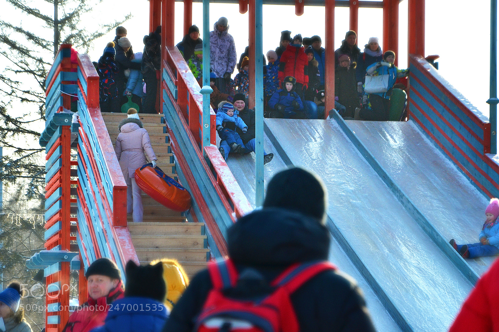 Nikon D3100 sample photo. Winter fun photography