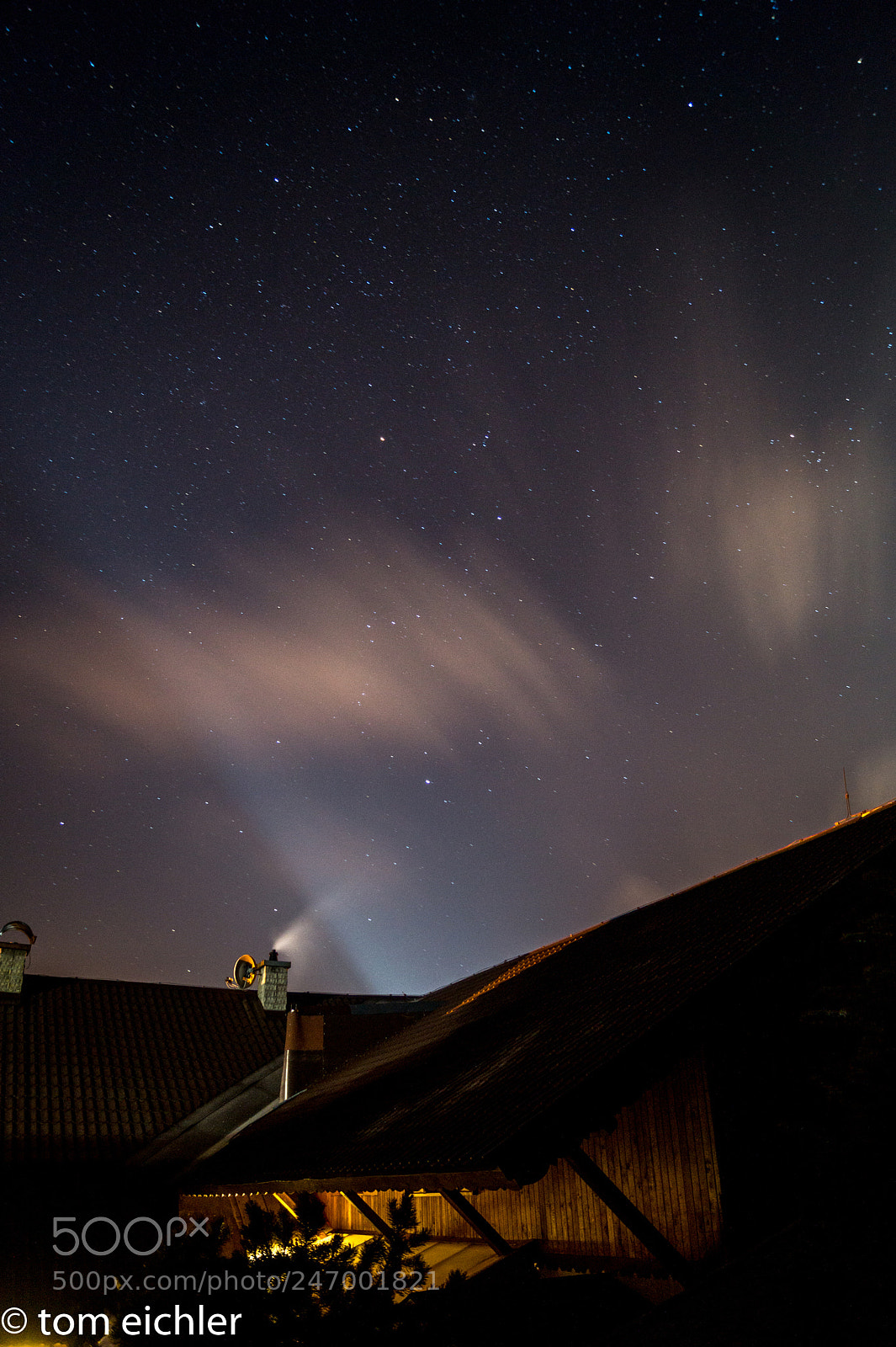 Sony SLT-A58 sample photo. Some cloudy night photography