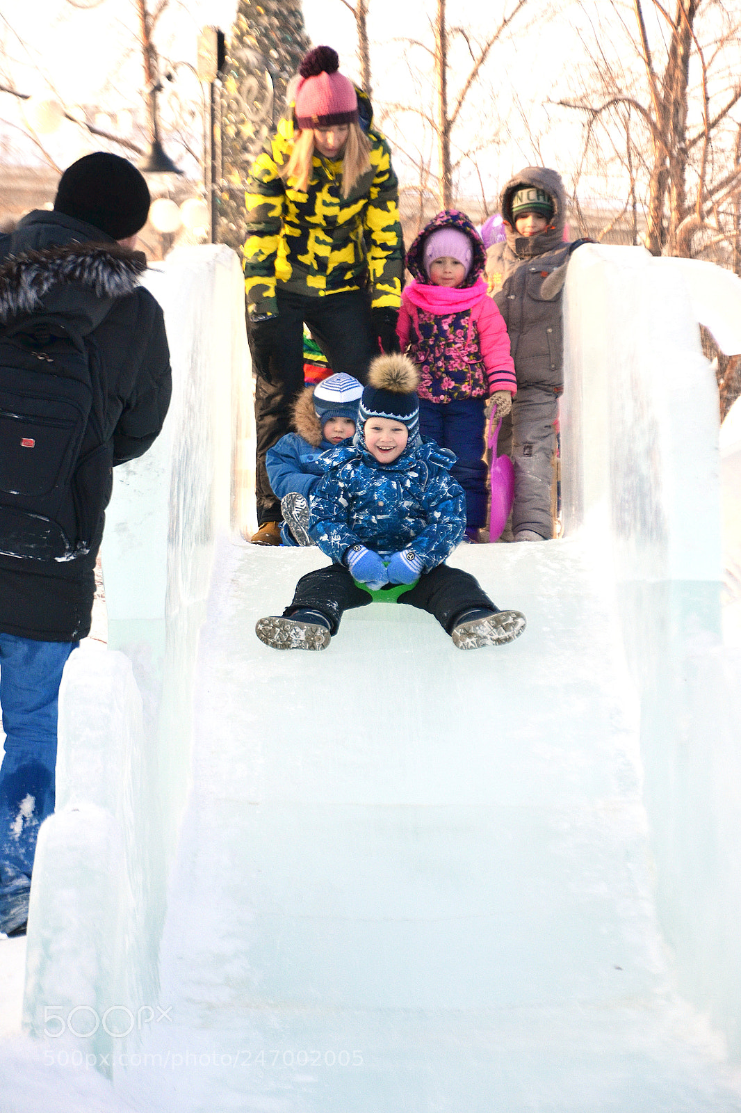 Nikon D3100 sample photo. Winter photography