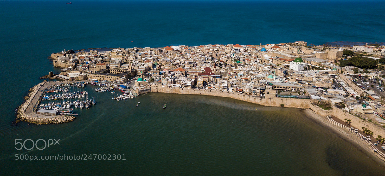 DJI FC220 sample photo. Old city of acco photography