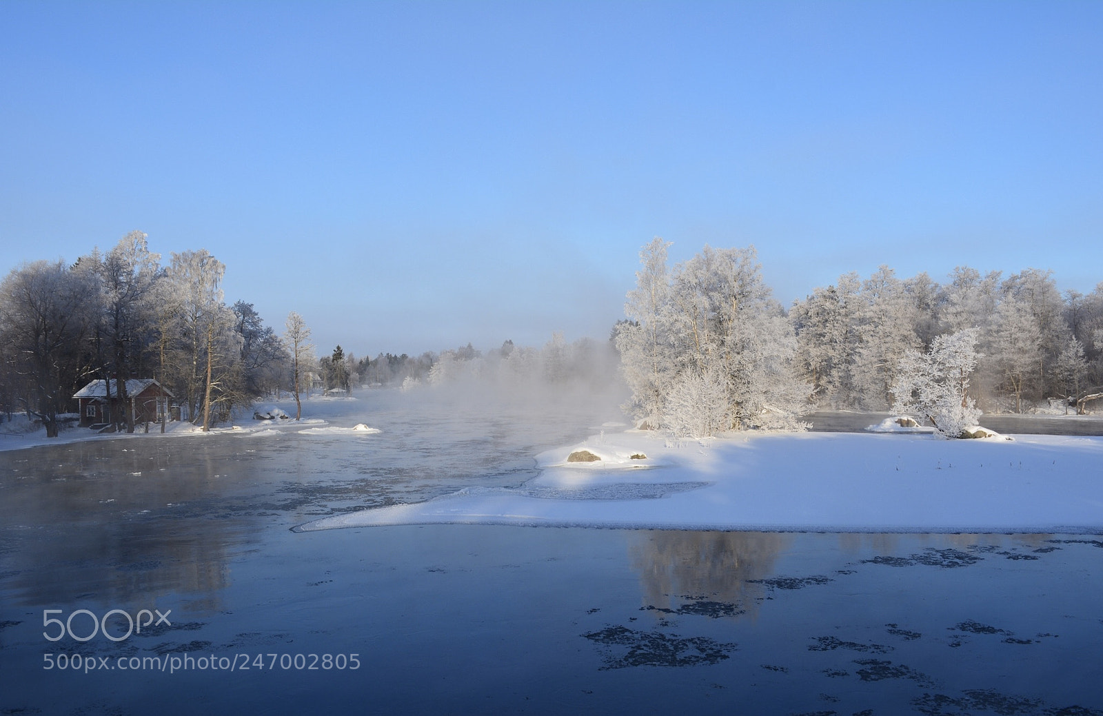 Nikon D5200 sample photo. Steaming river photography