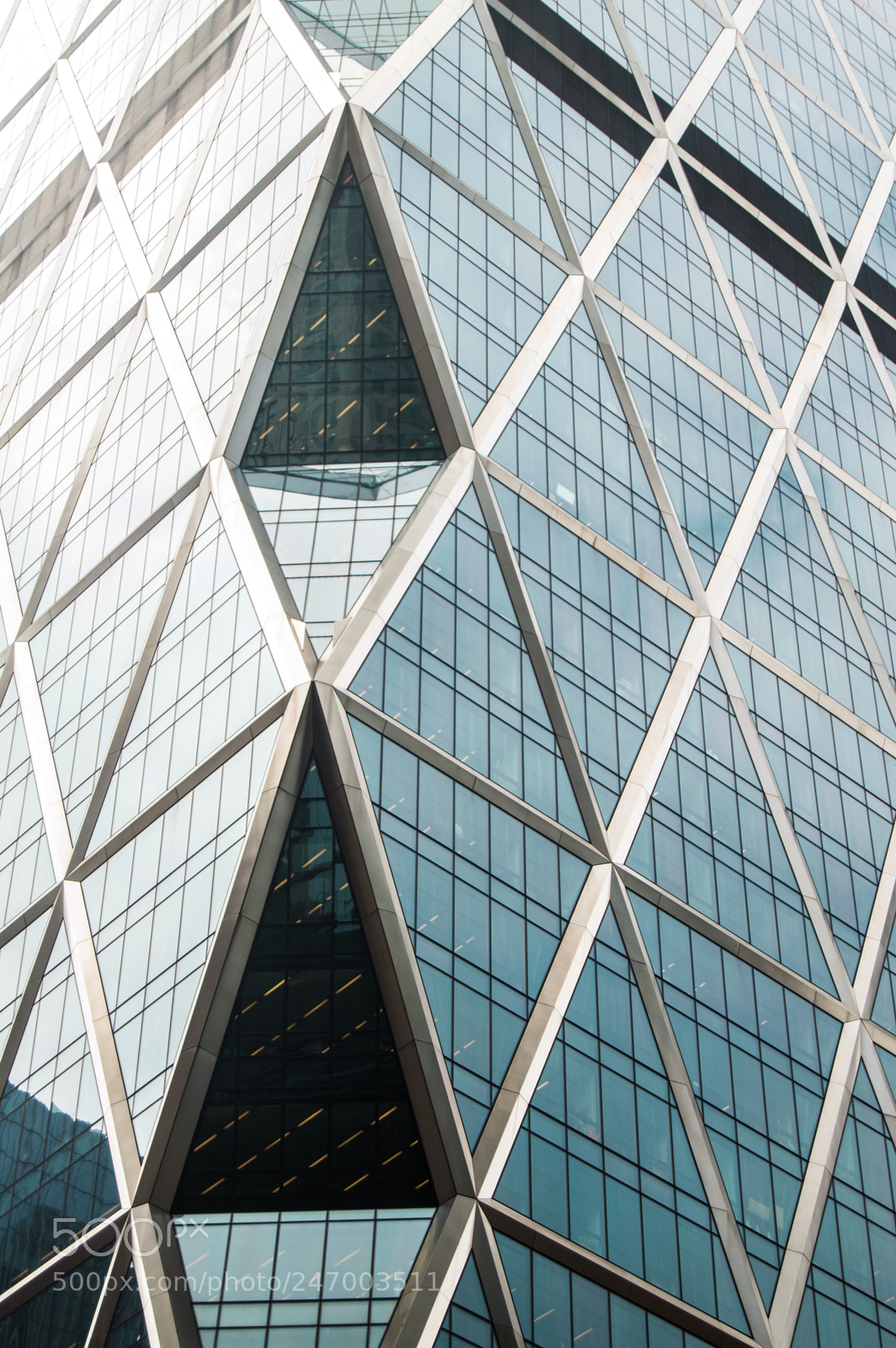 Nikon D3200 sample photo. Hearst tower photography