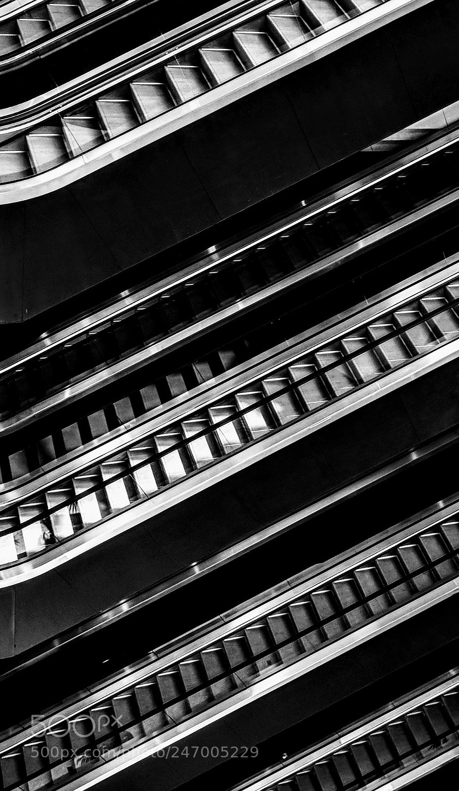 Google Pixel XL sample photo. Escalators up. photography