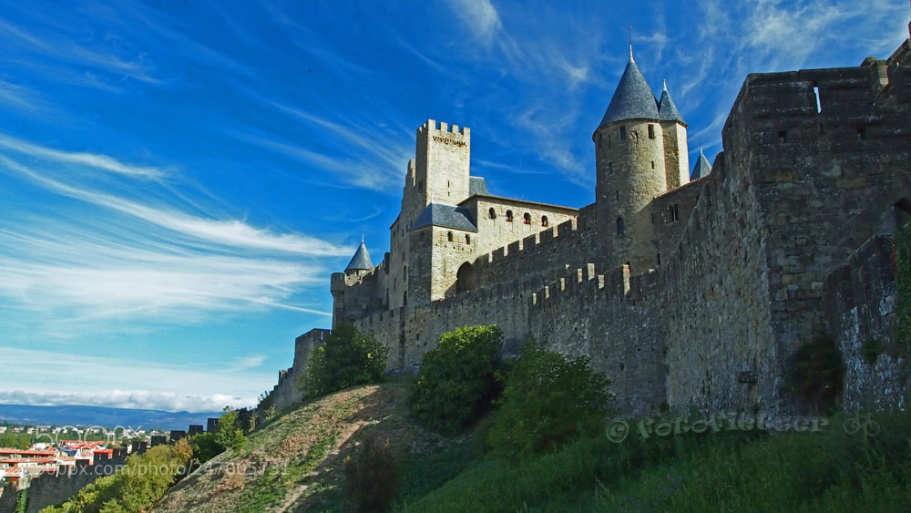 Olympus PEN E-PL3 sample photo. La cité "carcassonne" photography