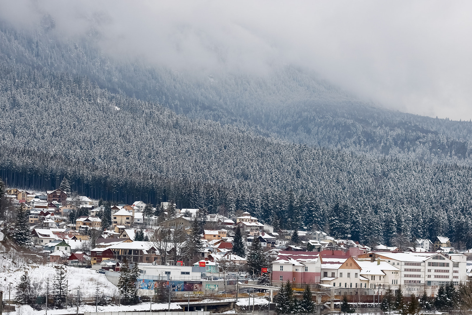 Canon EOS 760D (EOS Rebel T6s / EOS 8000D) sample photo. Winter in romania, busteni. photography