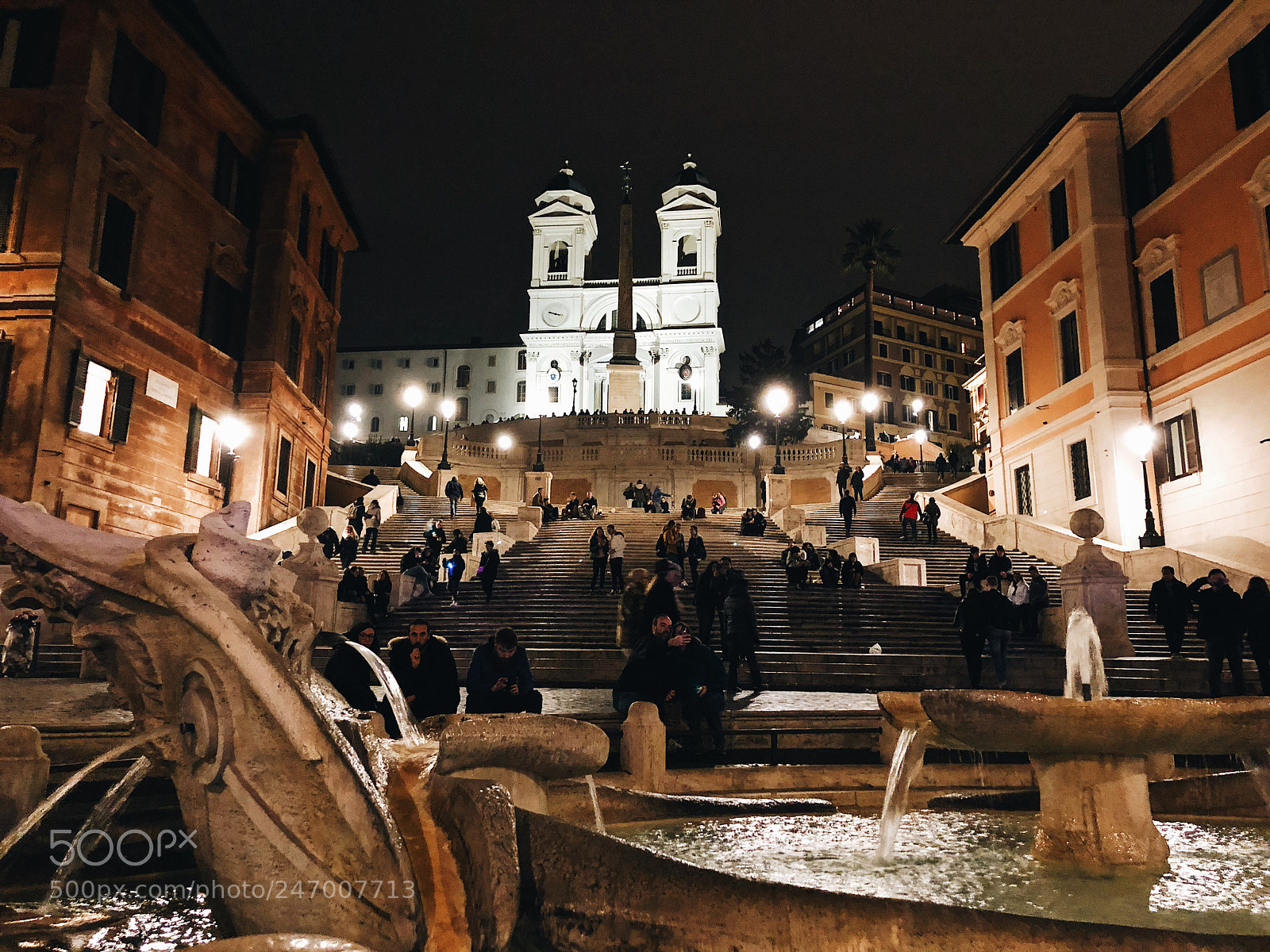 Apple iPhone X sample photo. Piazza di spagna, rome. photography