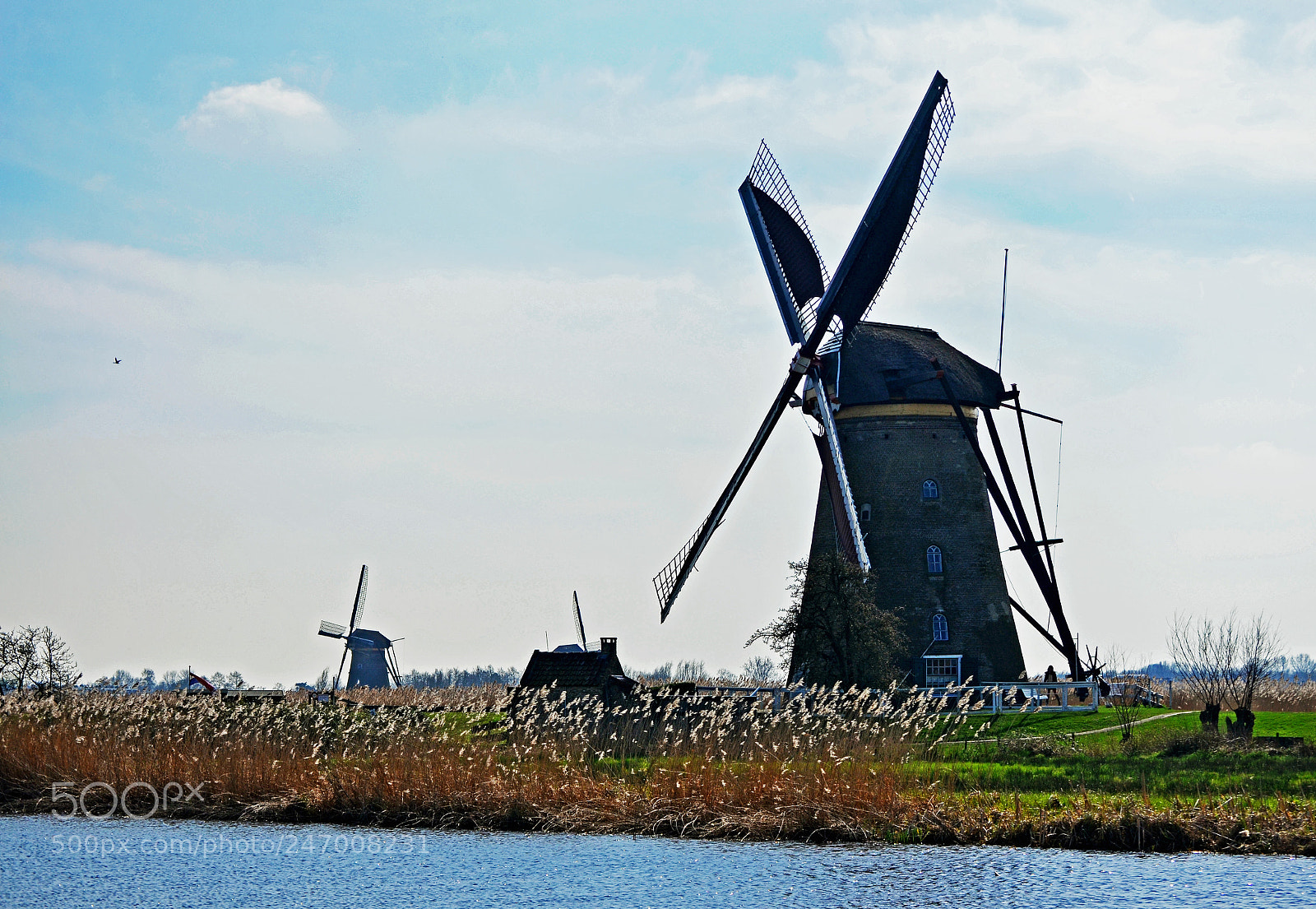 Nikon D5100 sample photo. Windmill photography