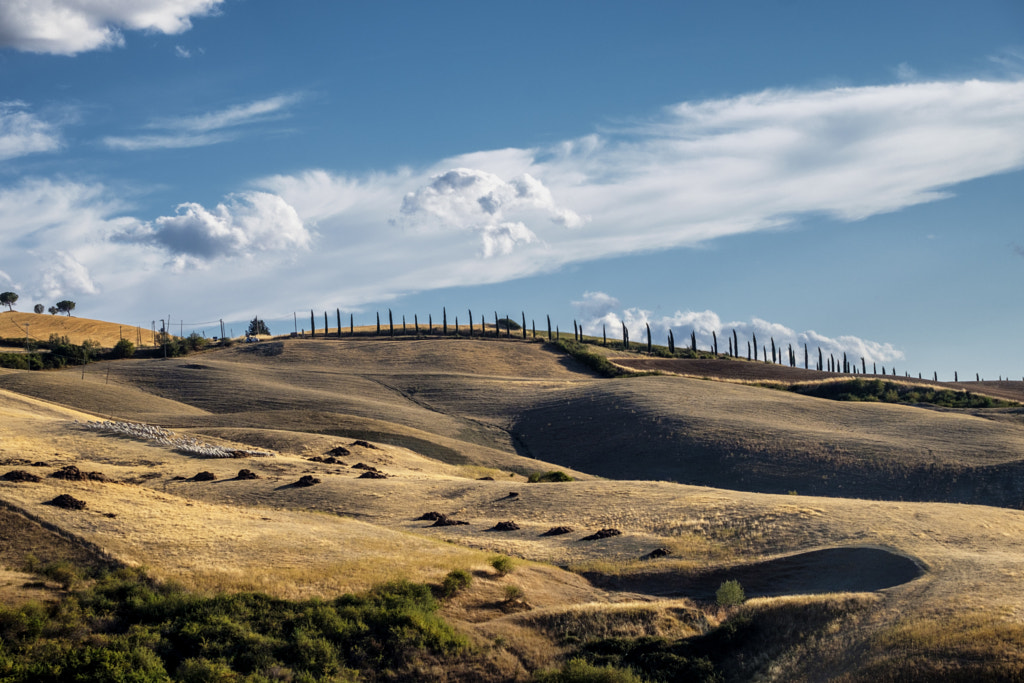 Summer landscape near Asciano by Claudio G. Colombo on 500px.com