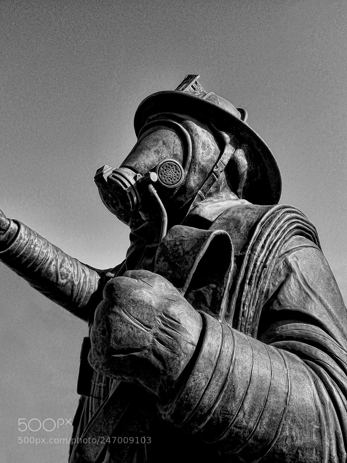 Nikon Coolpix P900 sample photo. Fireman photography