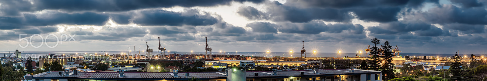 Olympus OM-D E-M5 II sample photo. Freo blue panorama photography