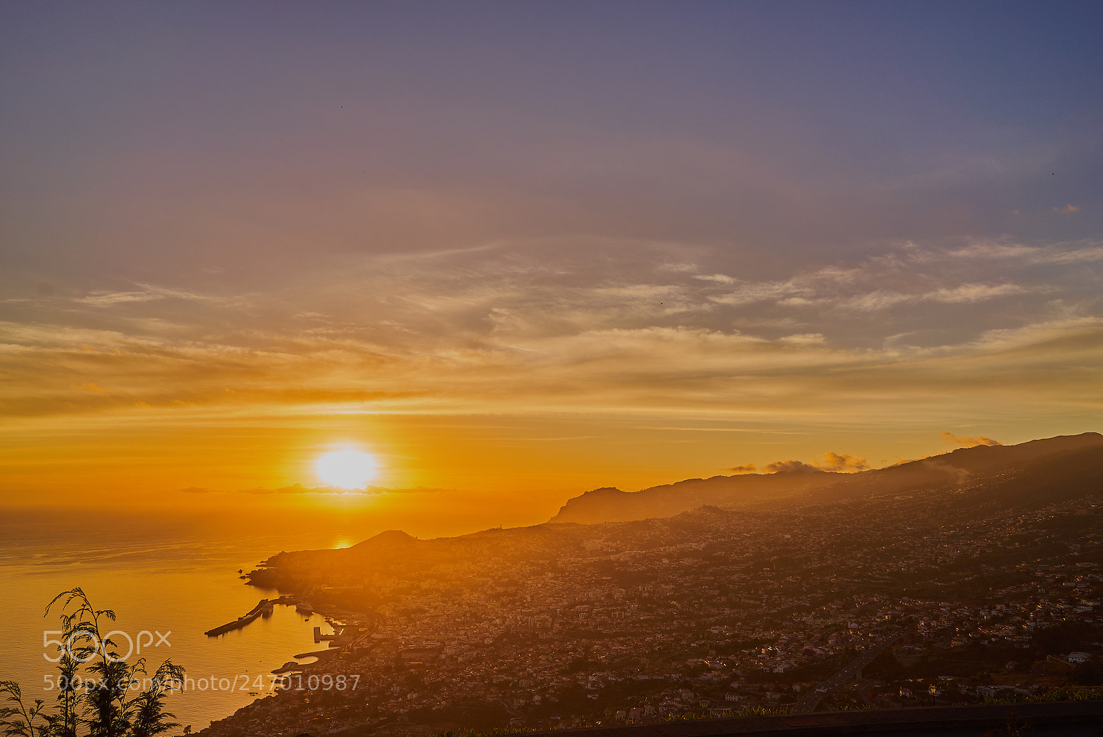 Sony a7S II sample photo. Madeira island sunset 2 photography