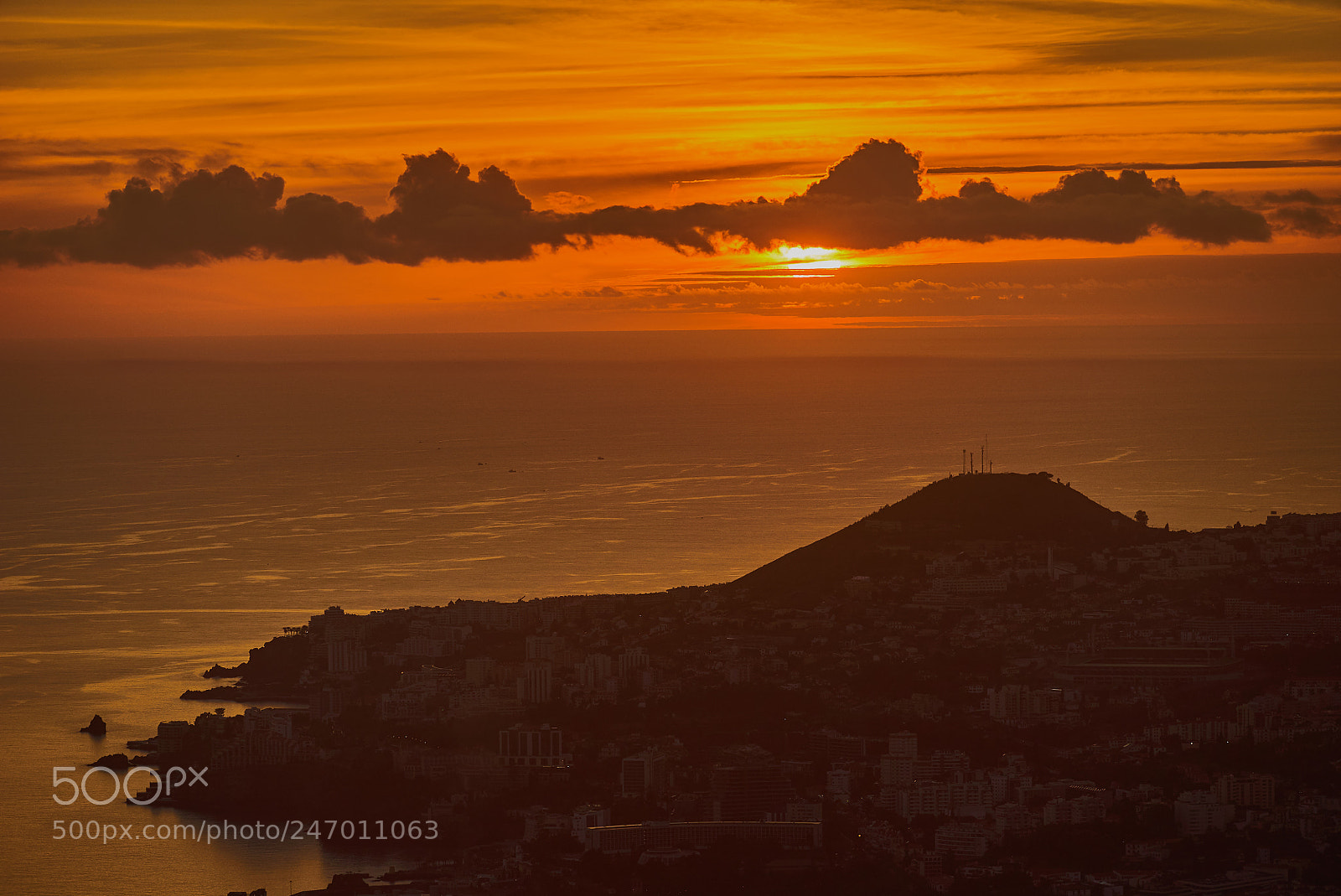 Sony a7S II sample photo. Madeira island sunset 4 photography