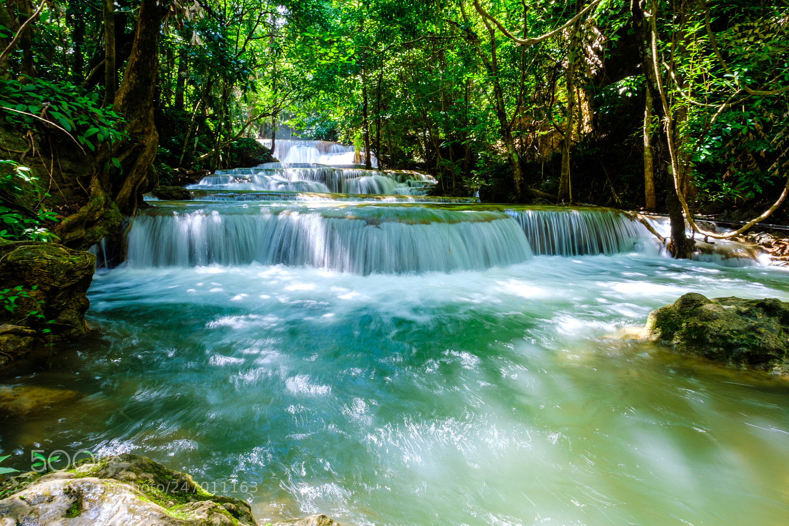 Fujifilm X-T2 sample photo. Huay maekamin waterfall photography