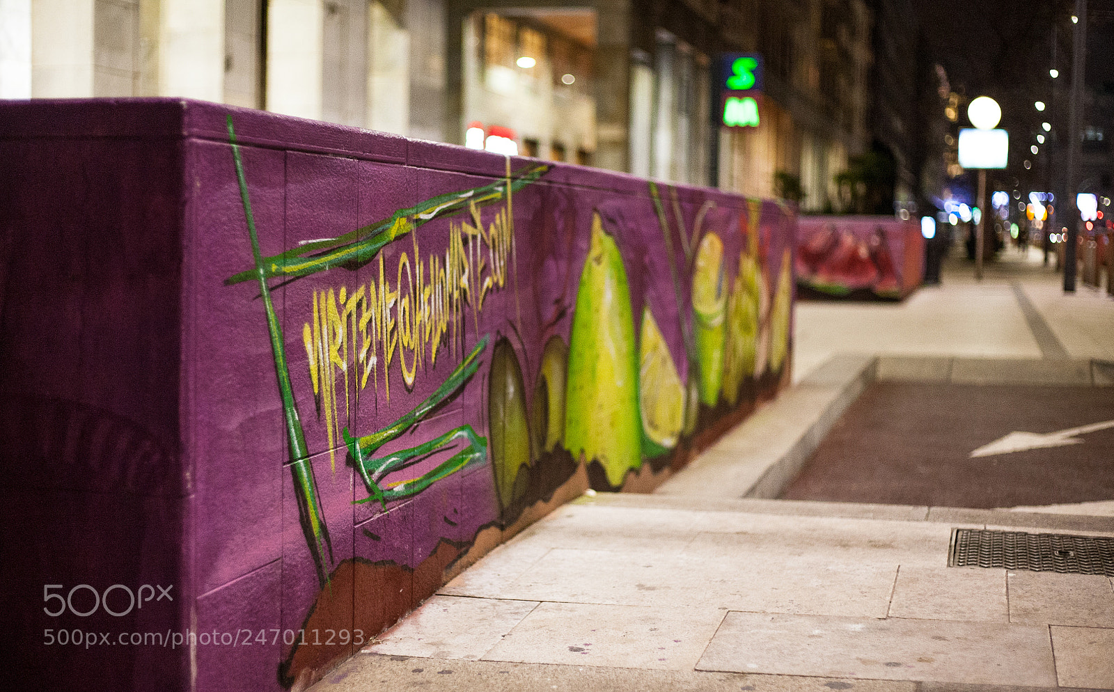 Canon EOS 5D sample photo. Healthy fruity graffiti photography