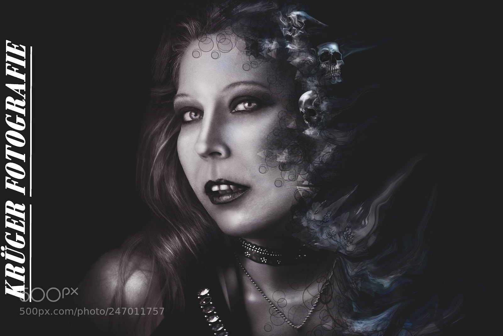 Nikon D5100 sample photo. Angel of darkness photography