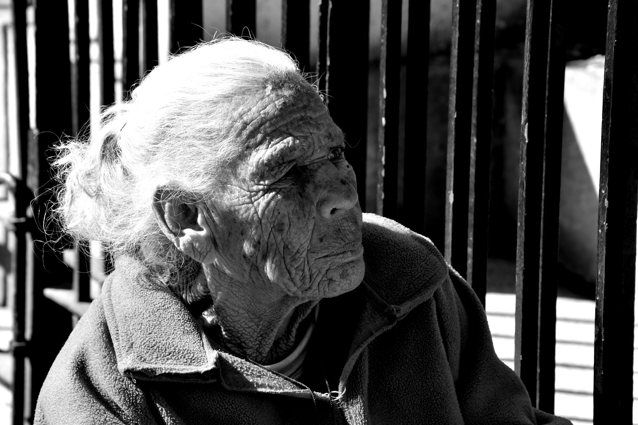 Nikon D7500 sample photo. Old woman photography