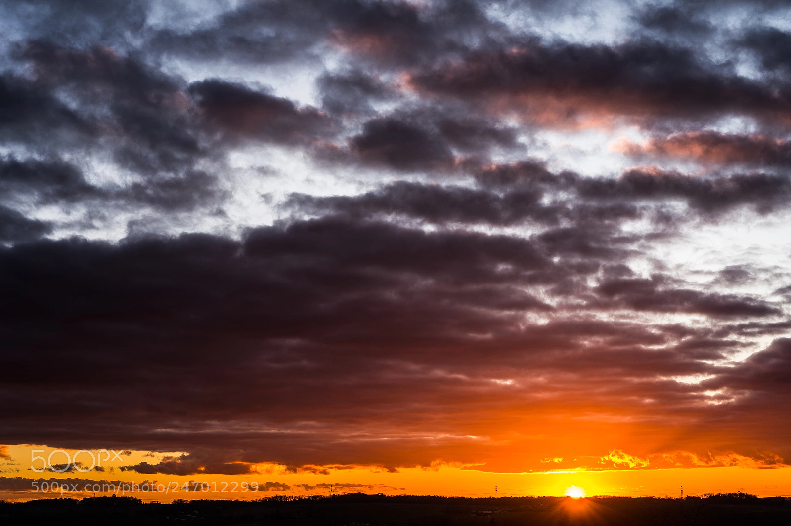 Nikon D4 sample photo. Sunset france sigma 50 photography