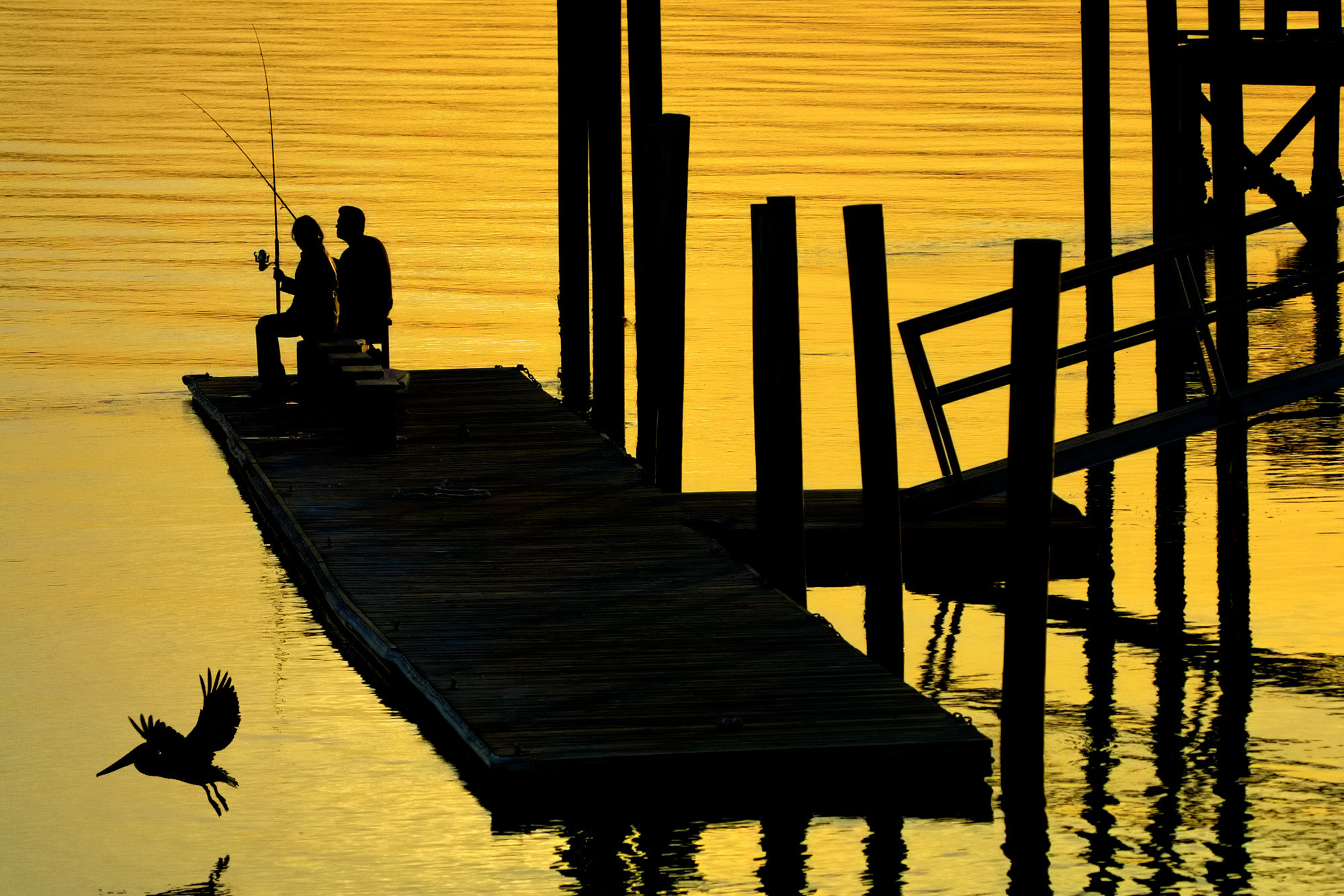 Canon EOS D30 sample photo. Evening at the dock photography