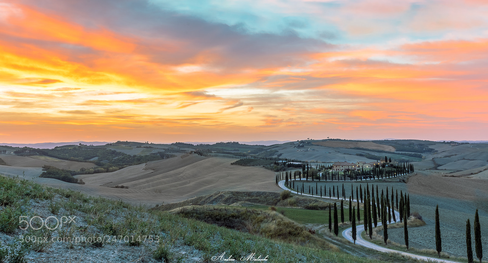 Nikon D7200 sample photo. Val d'orcia photography