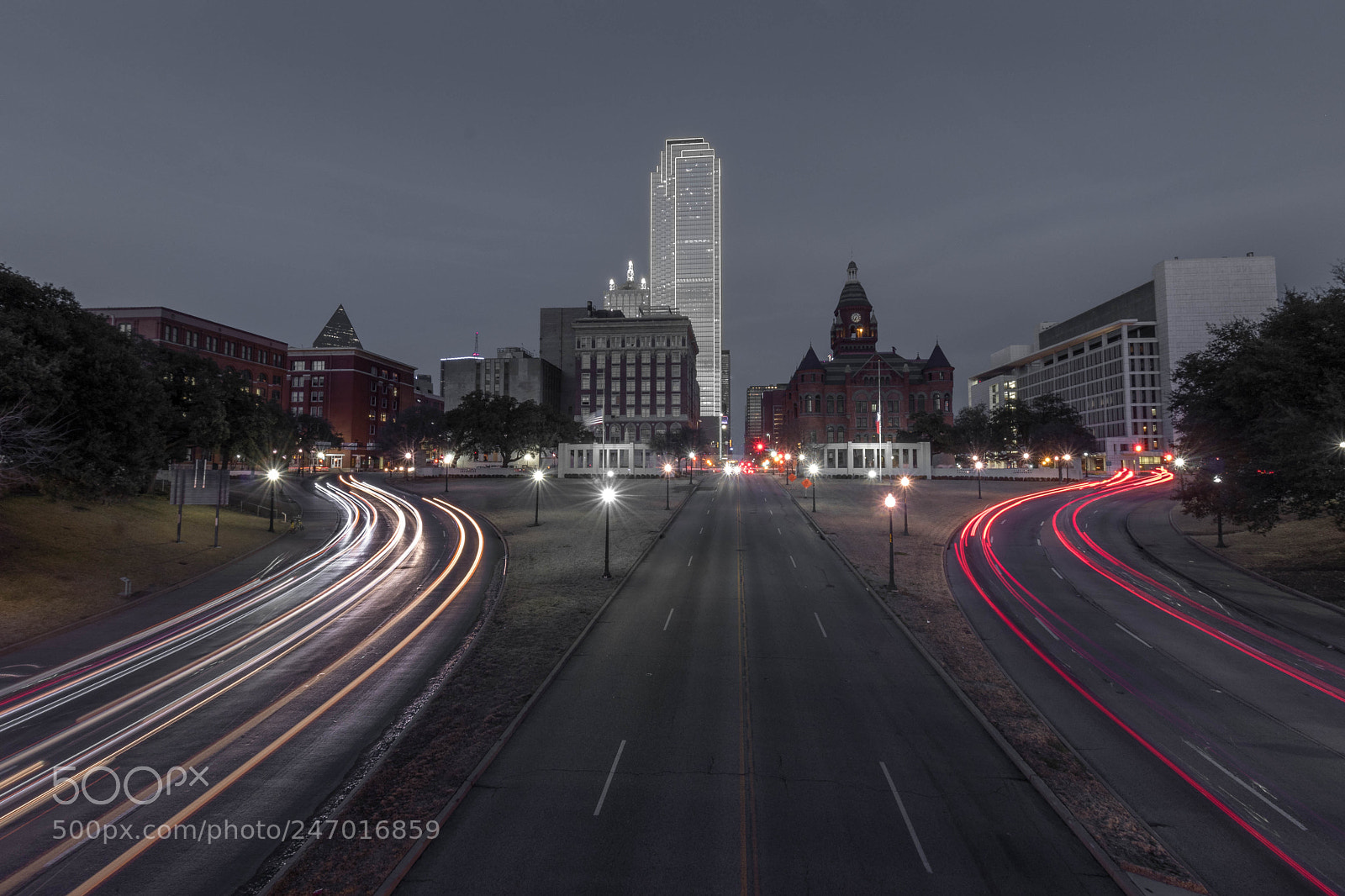 Canon EOS 80D sample photo. Dealey plaza photography