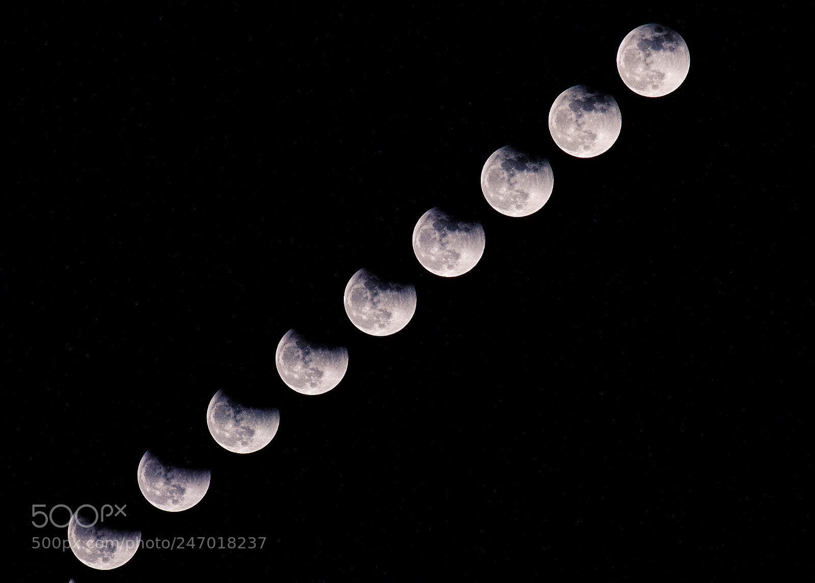 Nikon D810 sample photo. Eclipse of the moon photography