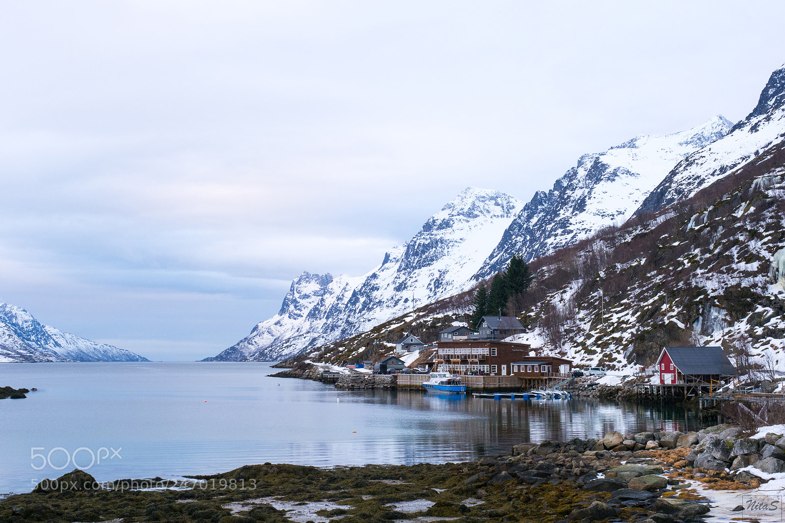 Olympus OM-D E-M1 Mark II sample photo. Fjord near tromso photography