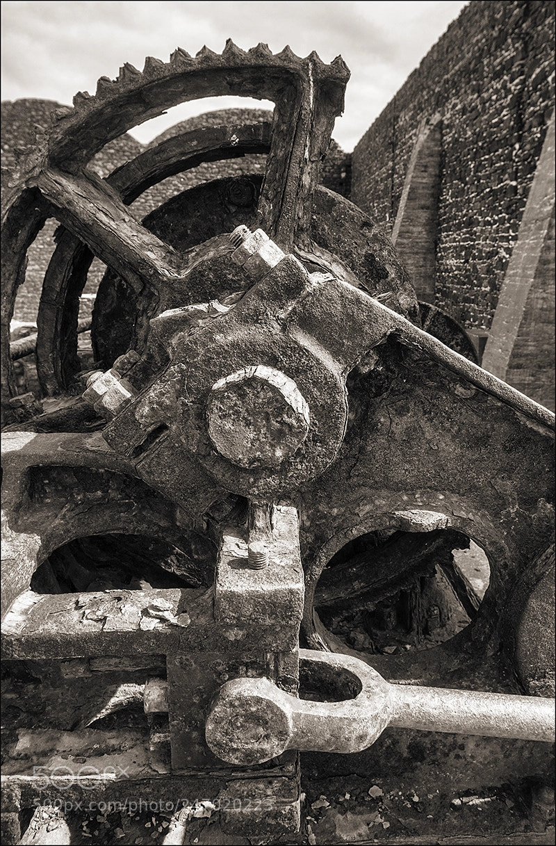 Pentax K-7 sample photo. Machinery photography