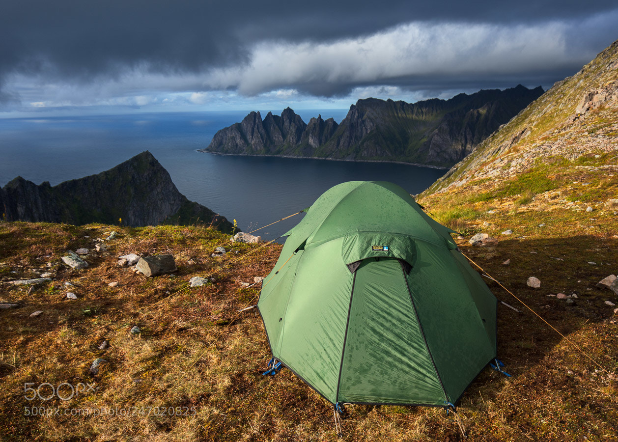 Canon EOS 5DS R sample photo. Camping on husfjellet photography