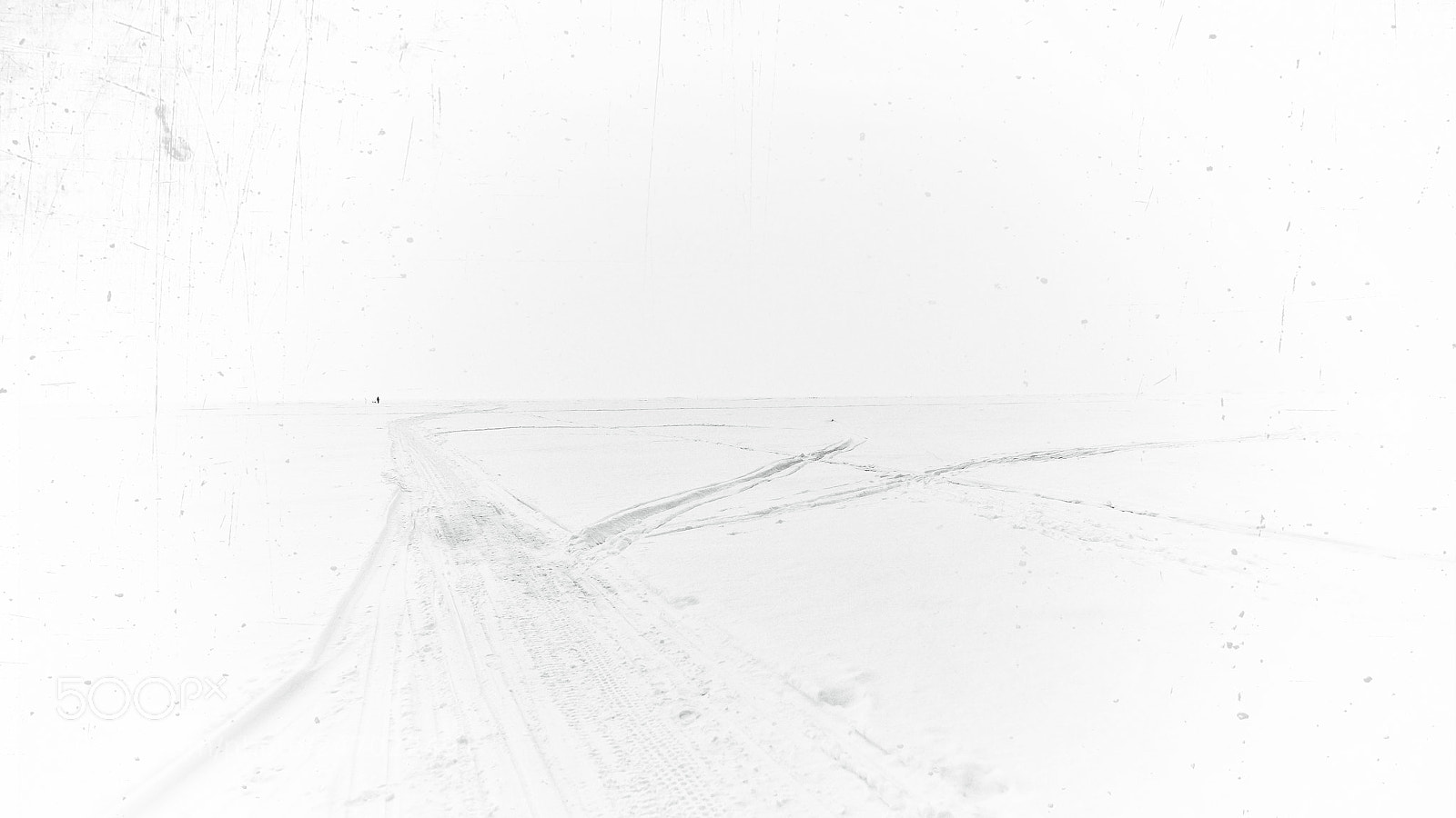 Pentax K-1 sample photo. Endless snow photography
