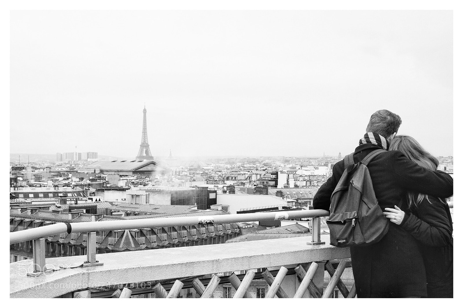 Fujifilm X-T1 sample photo. View on eifeltower paris photography
