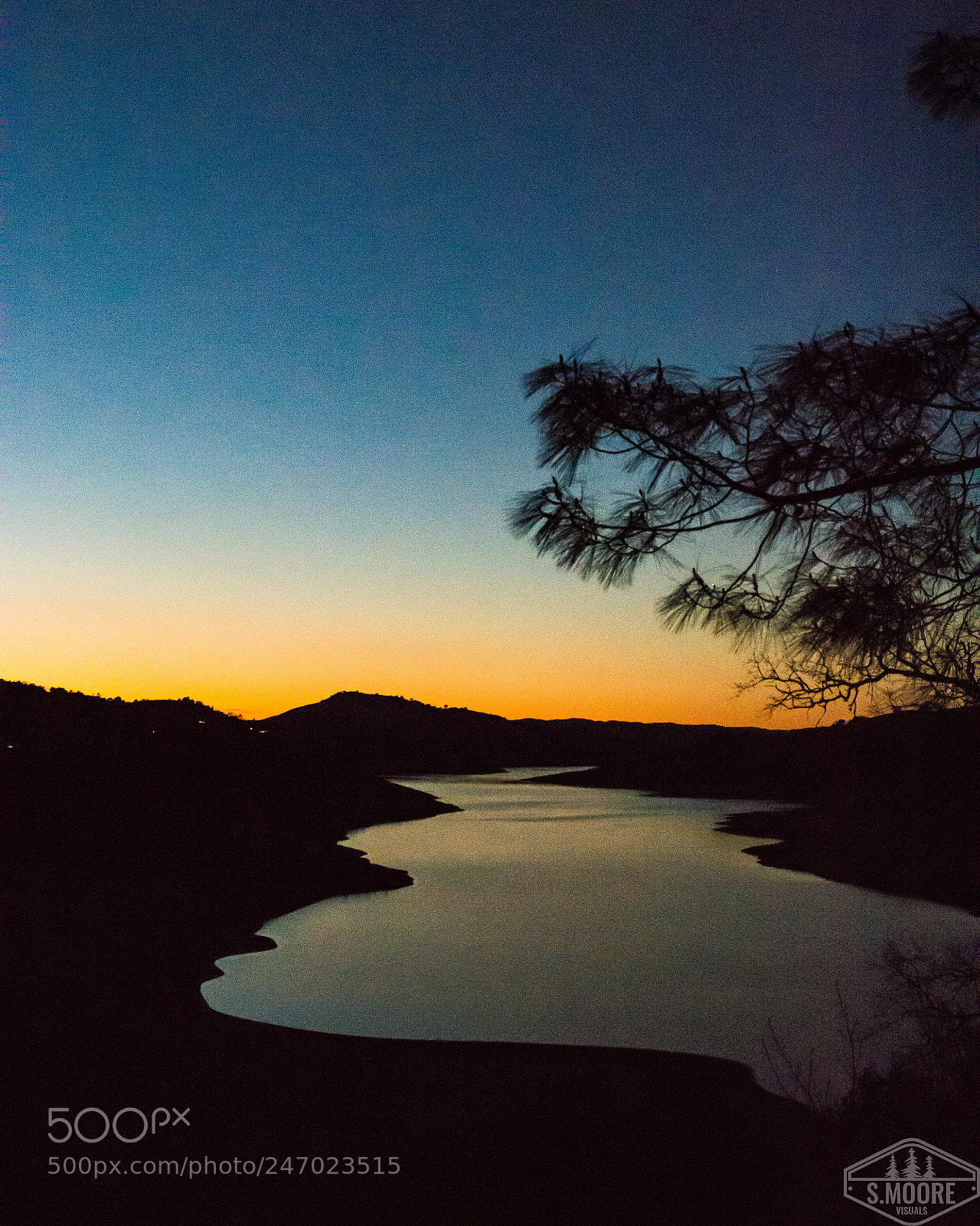 Nikon D7200 sample photo. Sundown on the lake photography