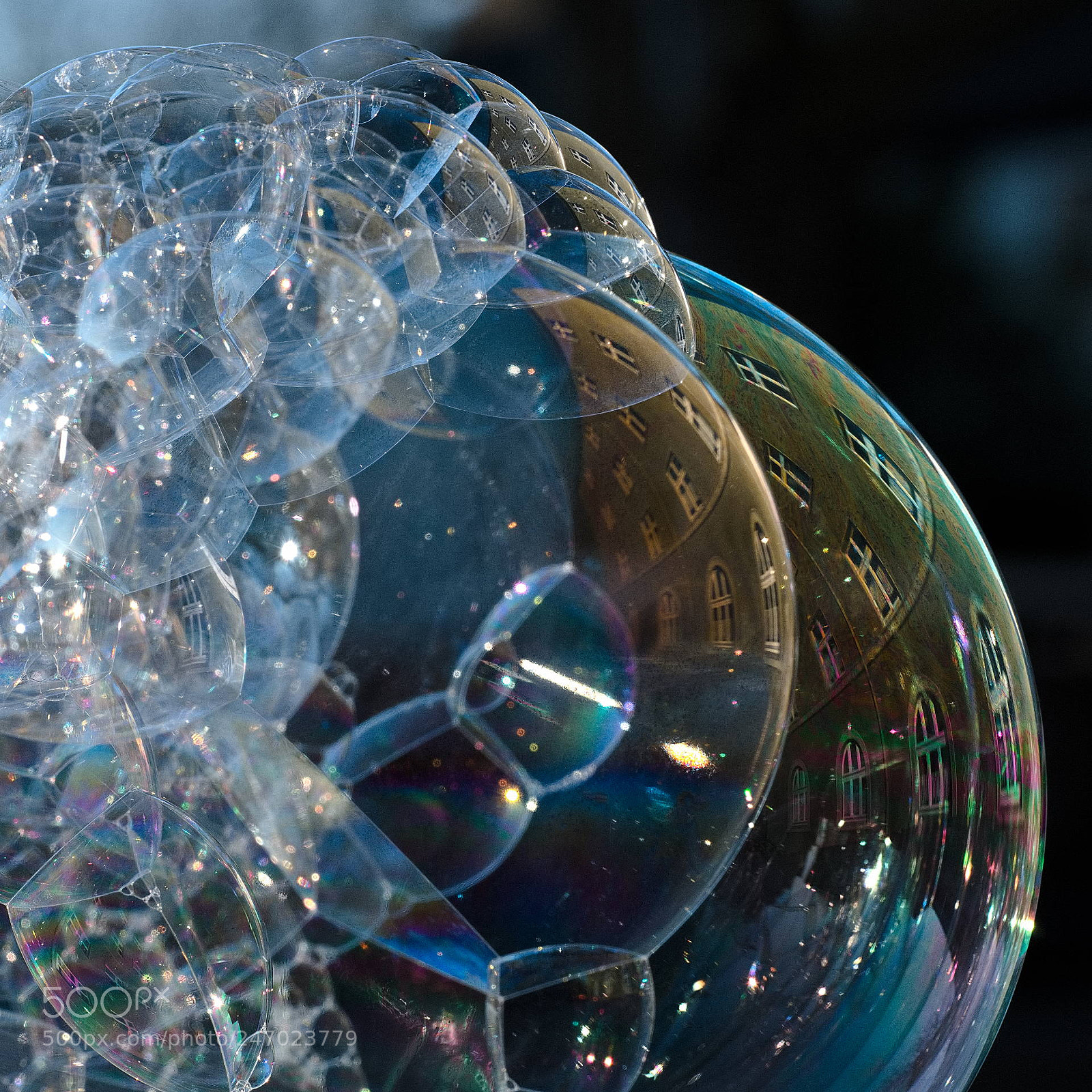 Panasonic Lumix DMC-GX85 (Lumix DMC-GX80 / Lumix DMC-GX7 Mark II) sample photo. Soap bubbles photography