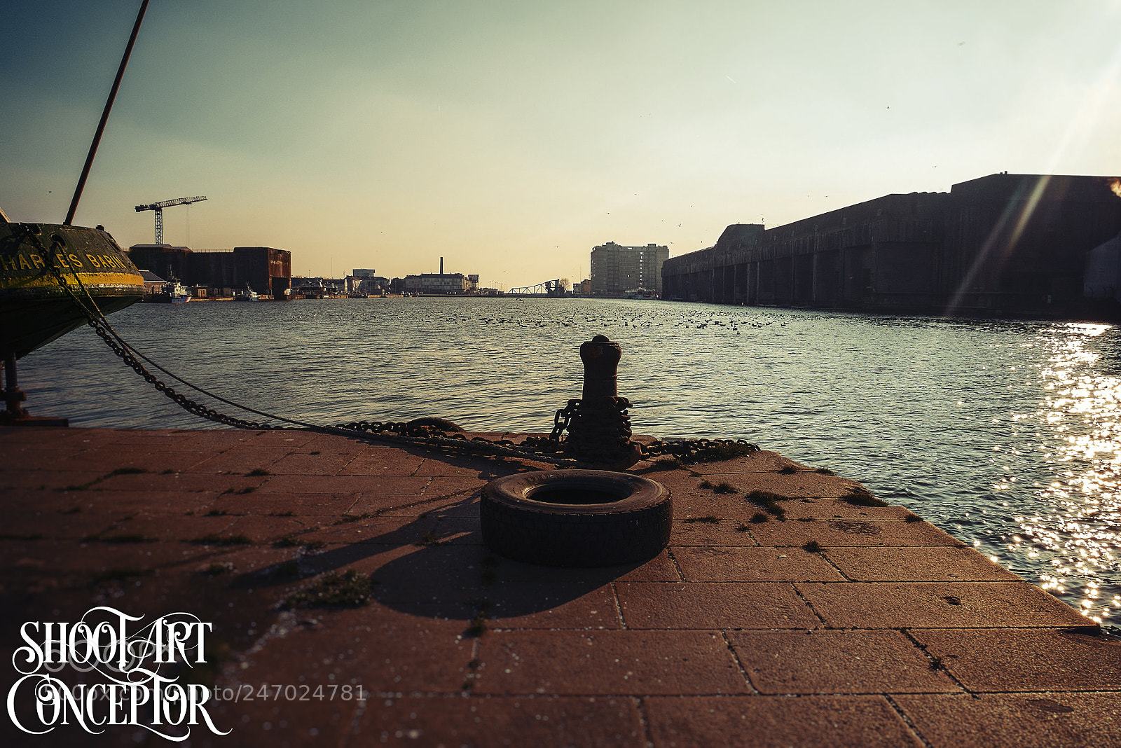 Panasonic Lumix DMC-G85 (Lumix DMC-G80) sample photo. Port de saint nazaire photography