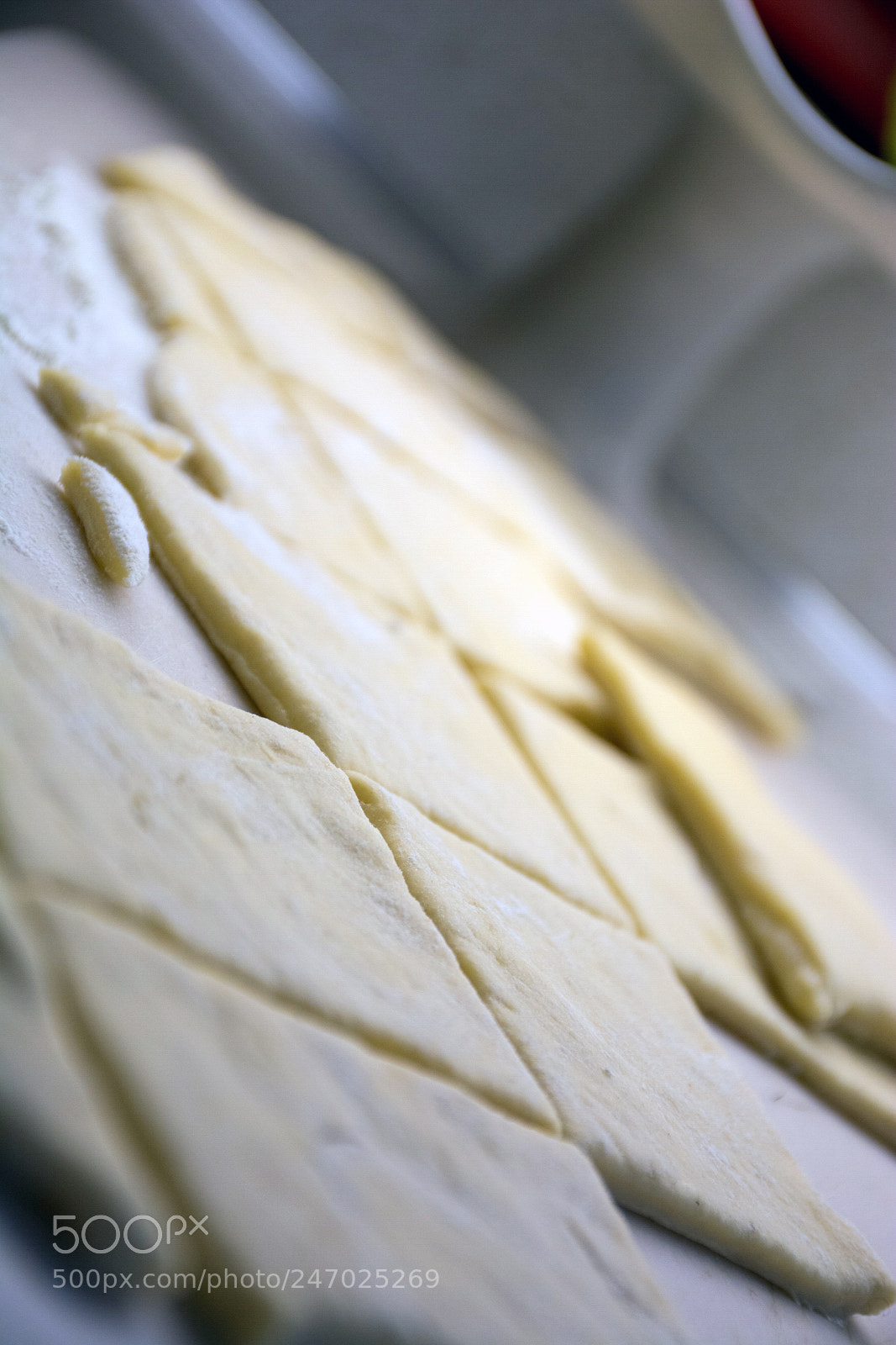 Nikon D7100 sample photo. Baguette dough photography