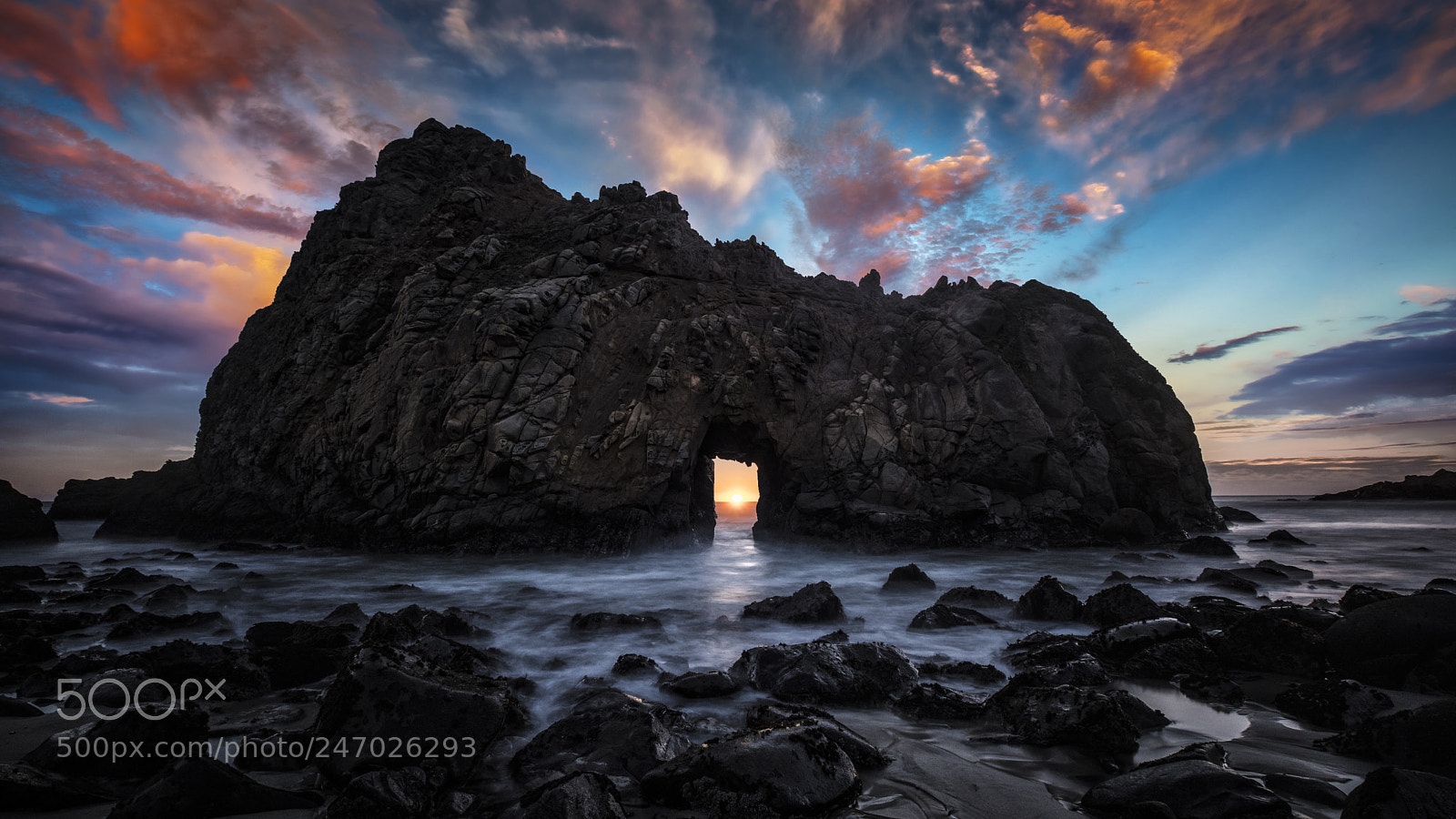 Fujifilm X-T2 sample photo. Bigsur sunset photography