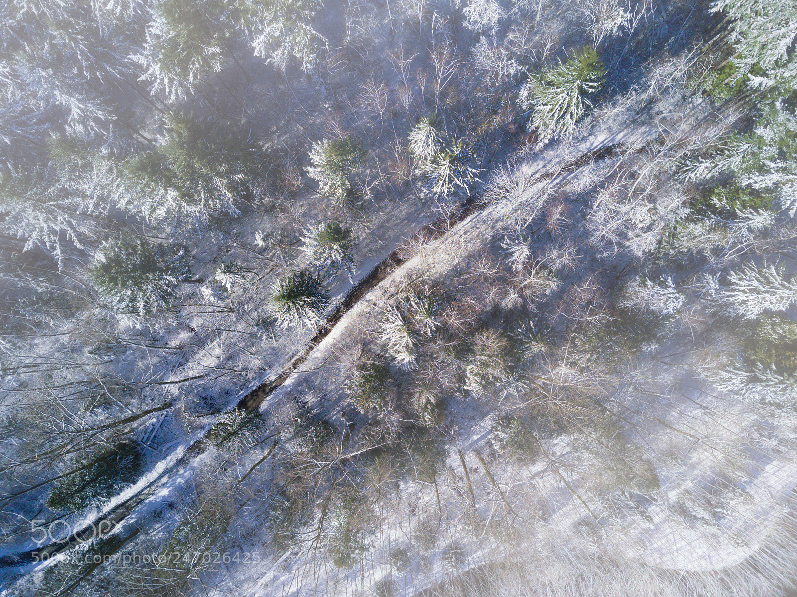 DJI FC220 sample photo. Once again, snow falls photography
