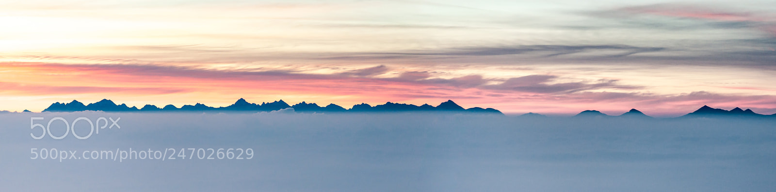 Nikon D90 sample photo. Tatras in clouds photography