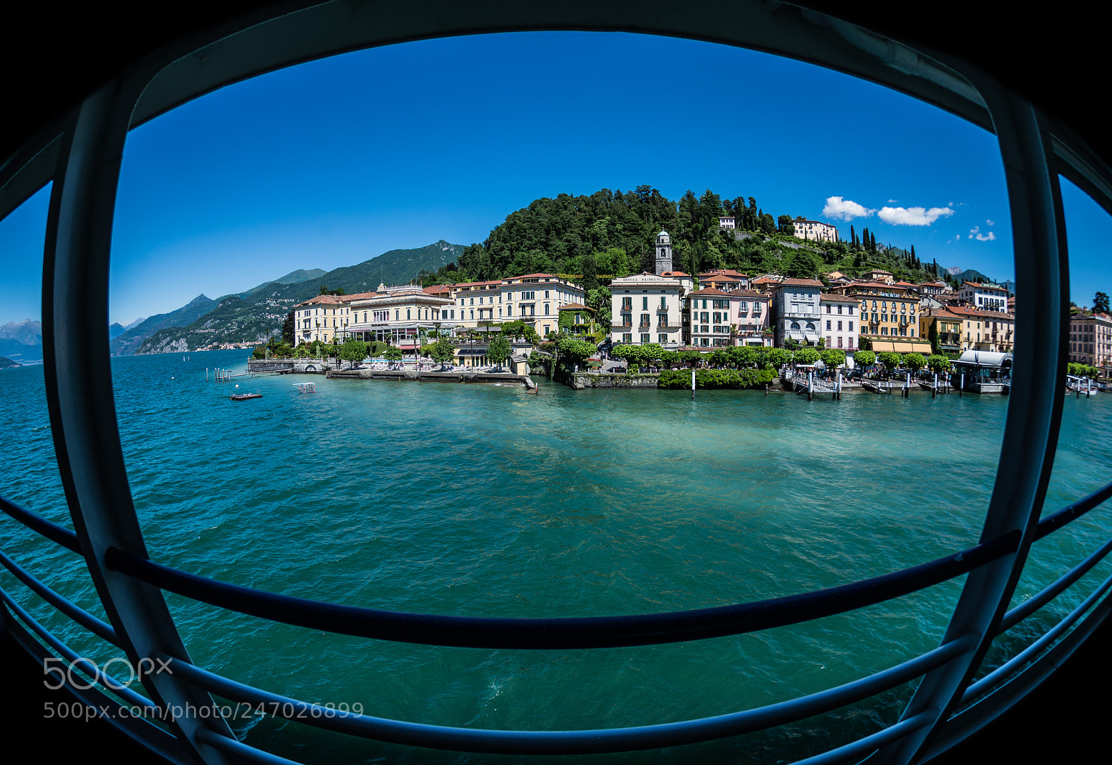 Nikon D600 sample photo. Bellagio from the ferry photography