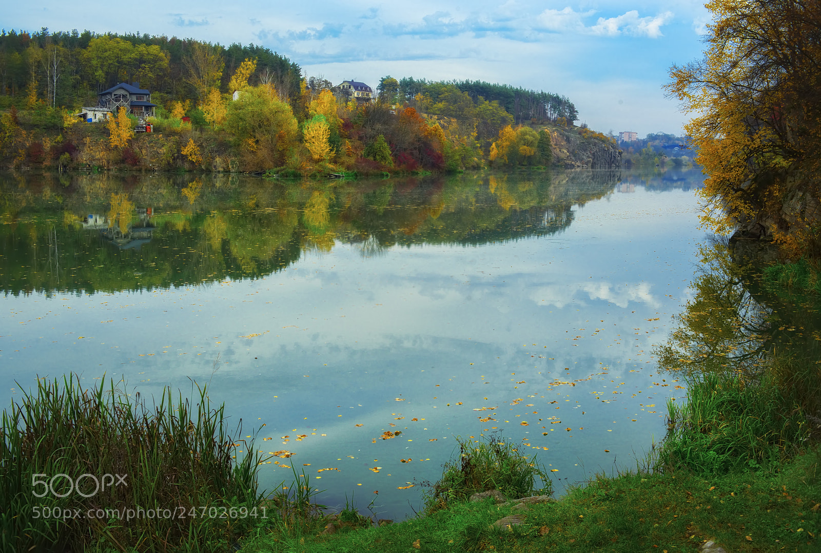 Nikon D800E sample photo. Autumn evening photography