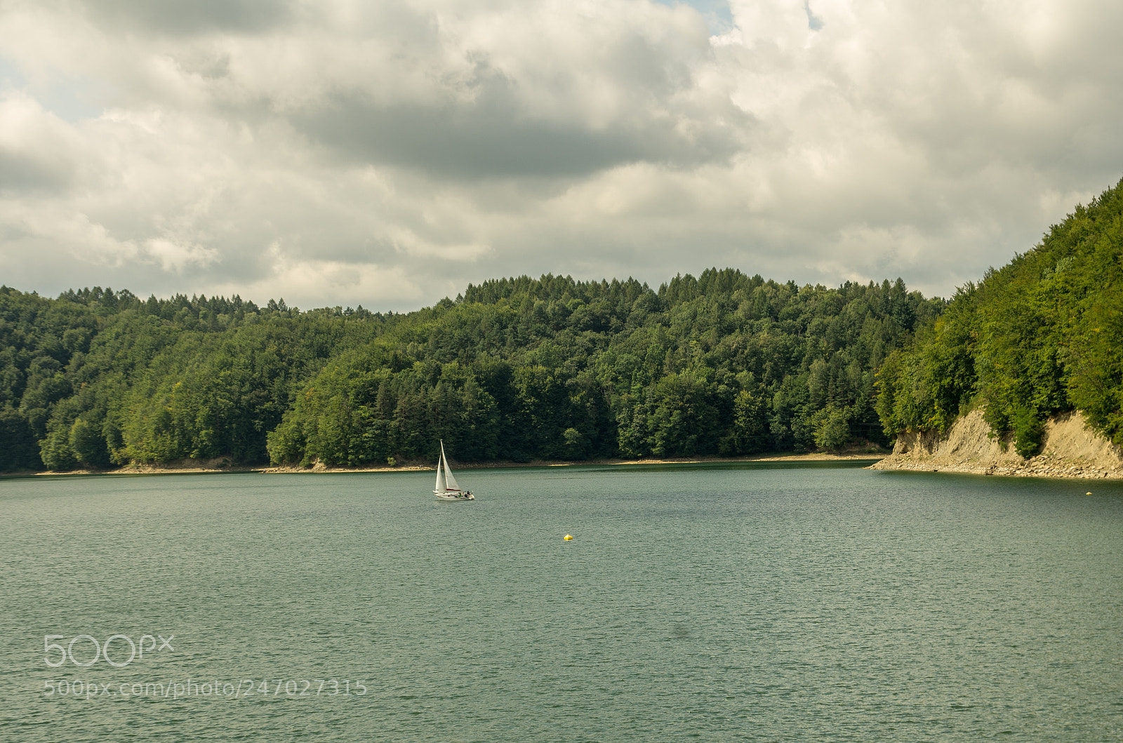 Pentax K-5 sample photo. Lake in bieszczady. photography